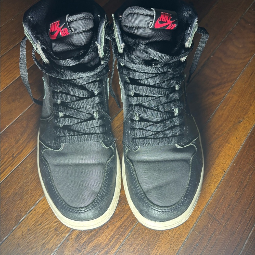 Nike Air Jordan 1 Men's Black Sneakers
